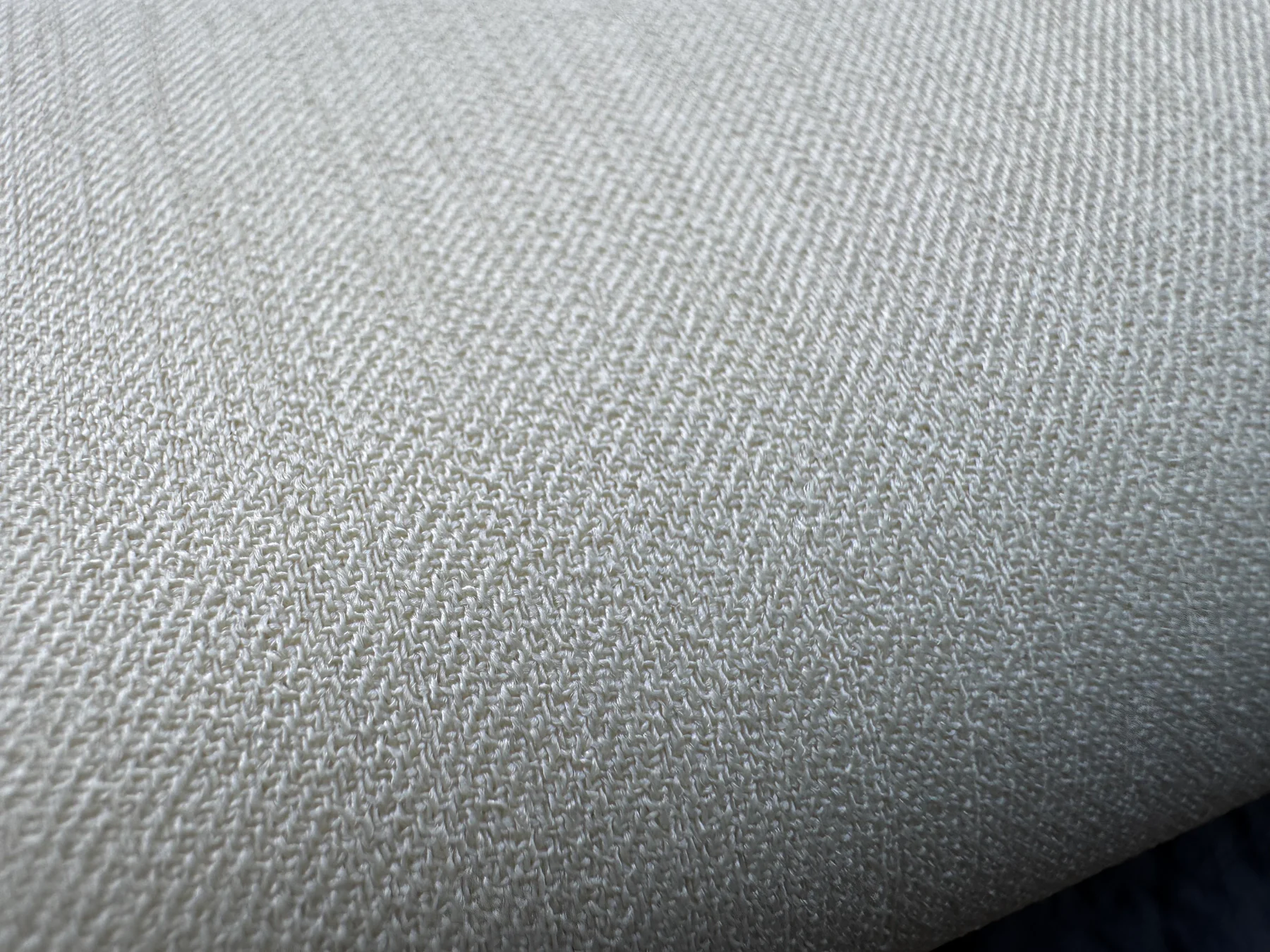 Ivory Textured Polyester Crepe detail 2